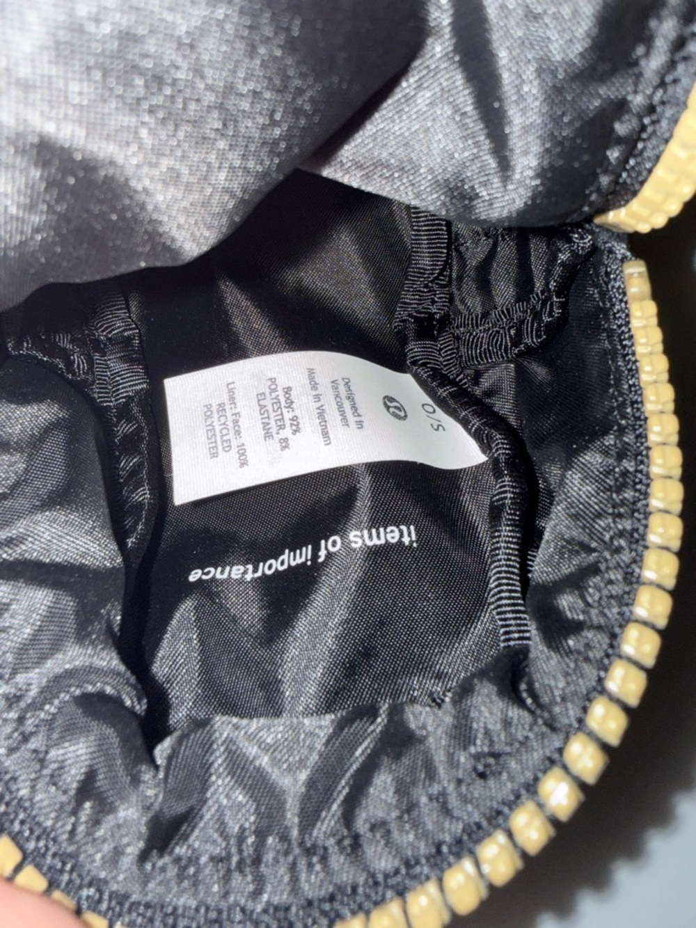 lululemon athletica Mini Backpack Keychain in Black with Gold Hardware - Picture 7 of 11